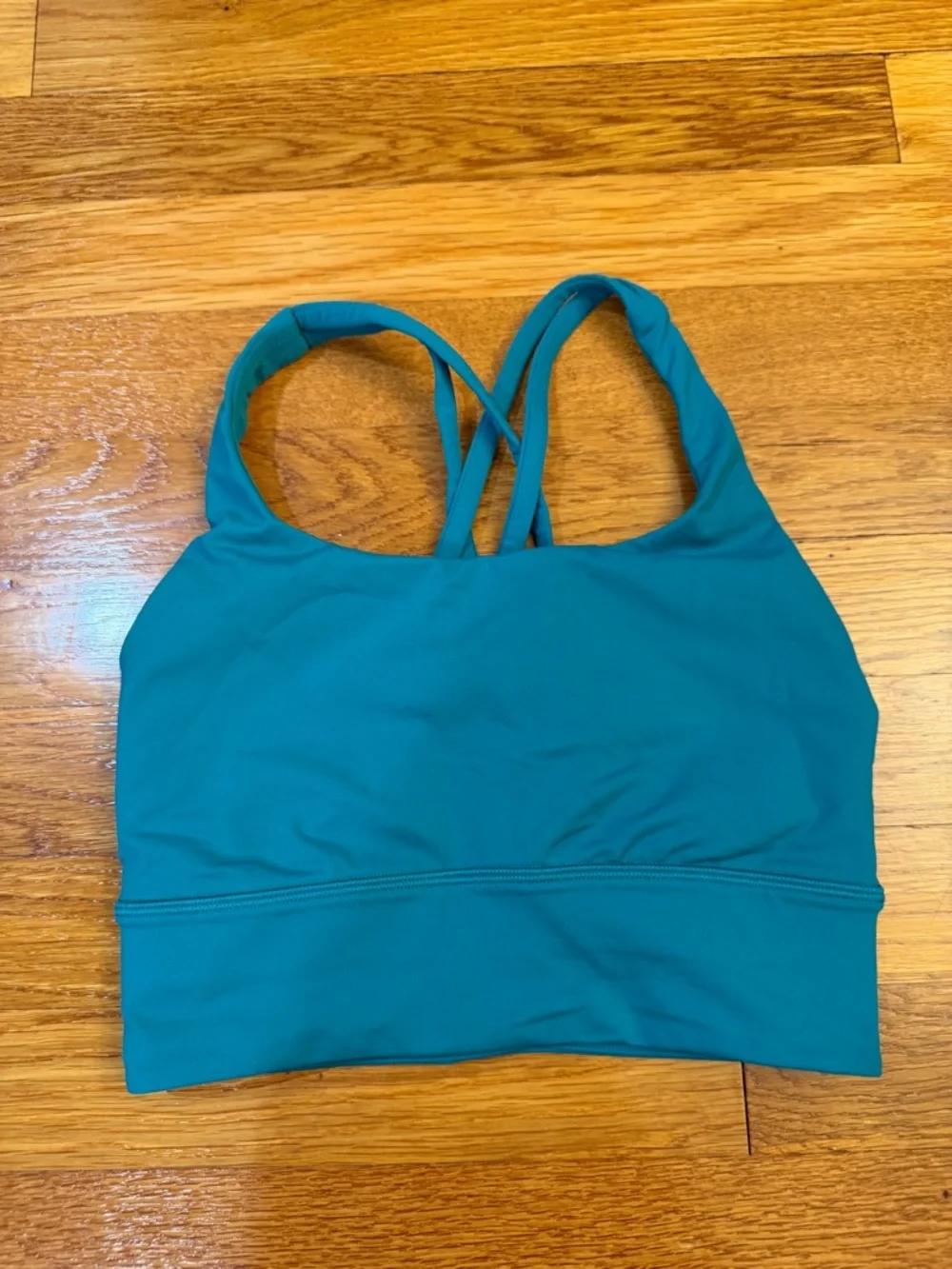 Lululemon Energy Longline Bra *Medium Support, B–D Cups Sonic Teal - Size 2